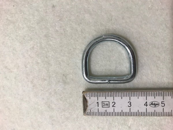 Ring Halbrund Eisen verzinkt 25mm