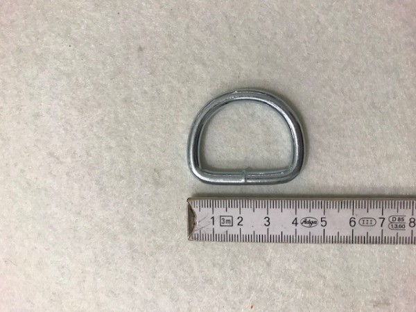 Ring Halbrund Eisen verzinkt 30mm