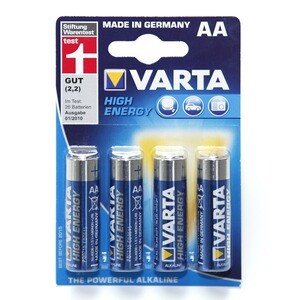 Batterie Mignon VARTA 1,5 V AA `High Energy' (4Stück)