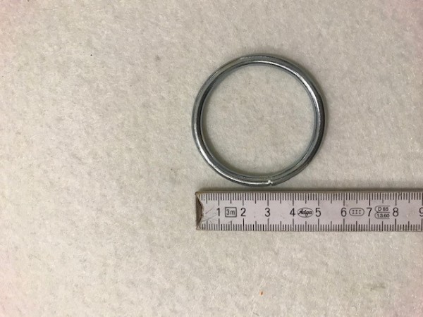 Ring Rund Eisen verzinkt 45mm