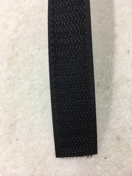 Hakenband Standard 20mm schwarz