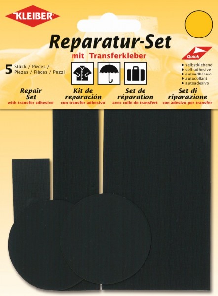 Reparatur-Set Nylon Schwarz