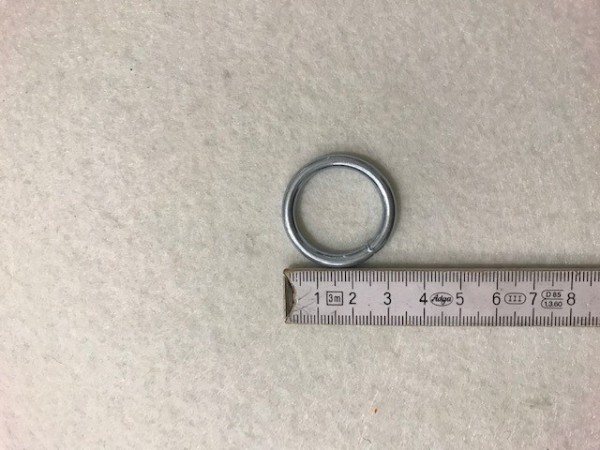 Ring Rund Eisen verzinkt 25mm
