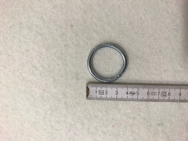 Ring Rund Eisen verzinkt 30mm