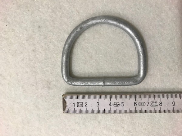 Ring Halbrund Eisen verzinkt 50mm